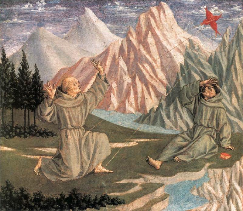DOMENICO VENEZIANO The Stigmatization of St Francis (predella 1) df oil painting picture